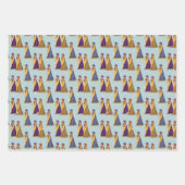 出生三賢人 ラッピングペーパーシート (正面)