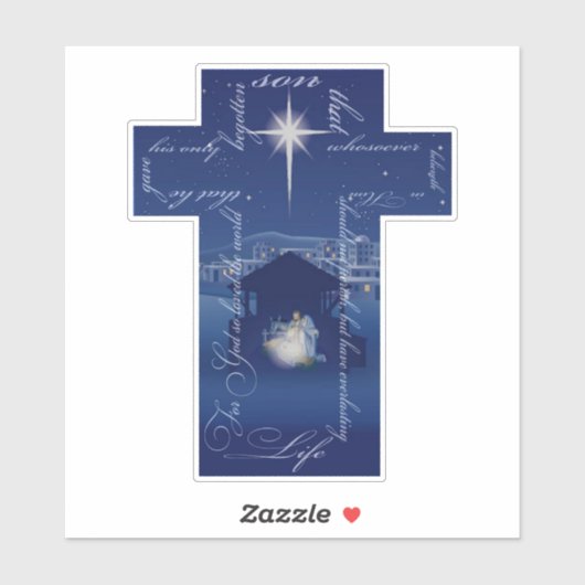 出生交差 シール (シート)