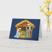 出生休日グリーティングカード カード (黄色い花)