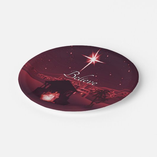 出生信じ ペーパープレート (アングル)