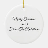 出生円オーナメント セラミックオーナメント (裏面)