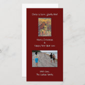 出生写真 シーズンカード (正面/裏面)