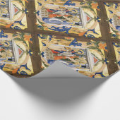 出生分与 ラッピングペーパー (角)