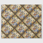 出生分与 ラッピングペーパー (フラット)