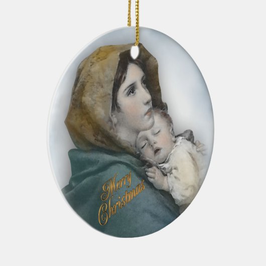 出生初めてのクリスマスフォトオーナメント セラミックオーナメント (右)