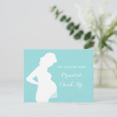 出生前訪問点検OB-GYNアポイントメントリマインダー ポストカード (スタンド正面)