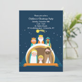 出生場面クリスマスの招待状 招待状 (スタンド正面)