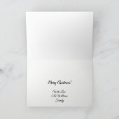 出生場面聖母マリアのベビーのイエス・キリストの天使のまぐさ桶 シーズンカード (内部)