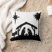 出生場面 クッション (ブランケット)