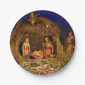 出生場面 ペーパープレート (正面)