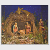 出生場面 ラッピングペーパー (フラット)