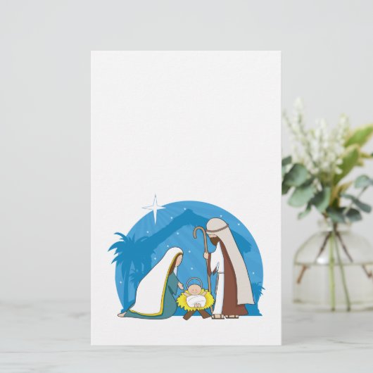 出生場面 便箋 (スタンド正面)