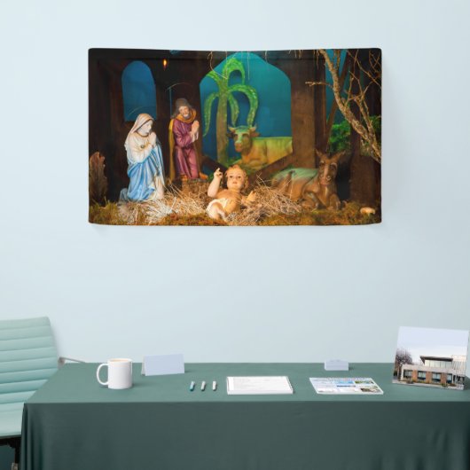 出生場面 横断幕 (トレードショー)