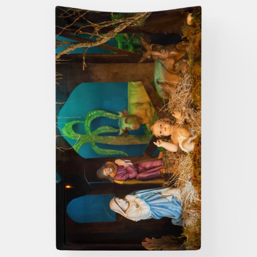 出生場面 横断幕 (縦)