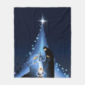 出生場 フリースブランケット (正面)