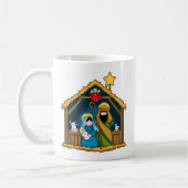 出生安定場面 コーヒーマグカップ (左)