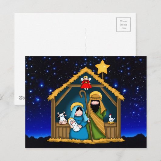 出生安定場面 ポストカード (正面/裏面)