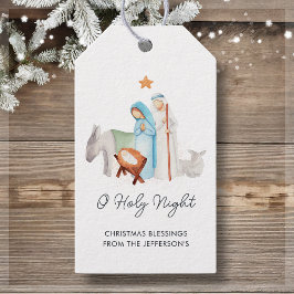 出生宗教クリスマス ギフトタグ