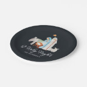 出生宗教クリスマス ペーパープレート (アングル)