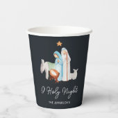 出生宗教クリスマス 紙コップ (裏面)