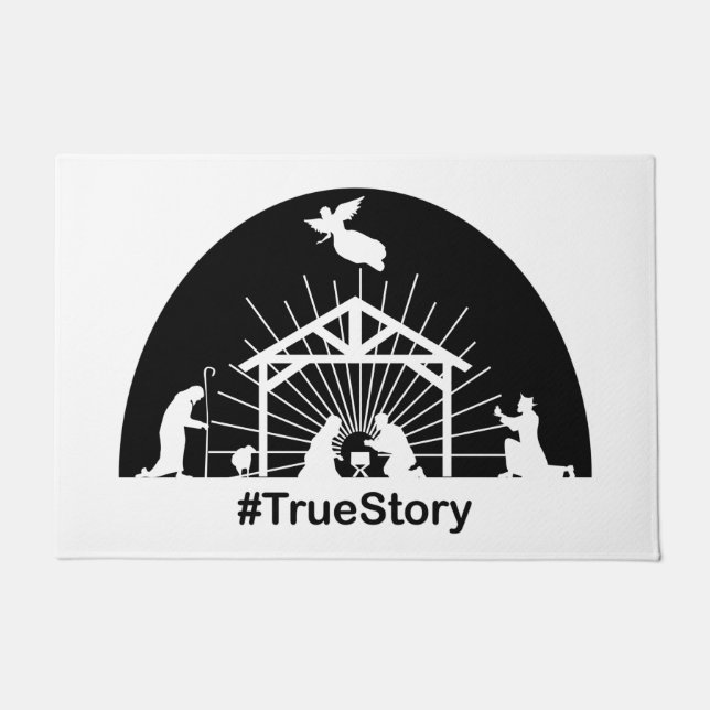 出生実話 ドアマット (正面)