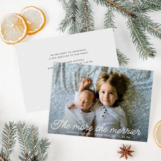 出生届メリー出カードが多い 案内状