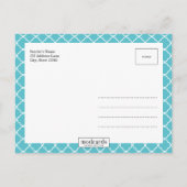 出生届モダン出に出る 案内ポストカード (裏面)