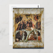 出生正教会のアイコン ポストカード (正面/裏面)