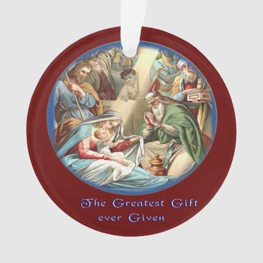 出生濃度 オーナメント (正面)