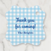 出生特典のギフトラベル フェイバータグ (裏面)