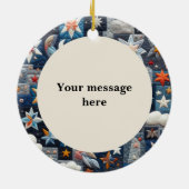 出生装飾品 セラミックオーナメント (裏面)