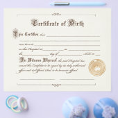 出生証明書 チラシ (シングル)