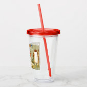 出生誕生のイエス アクリルタンブラー (左)