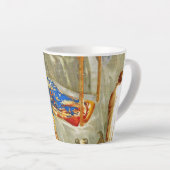 出生誕生のイエス カフェラテマグ (右アングル)