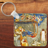 出生誕生のイエス キーホルダー (正面)