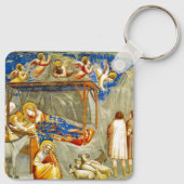 出生誕生のイエス キーホルダー (裏面)