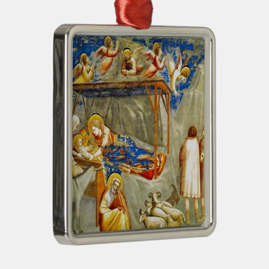 出生誕生のイエス メタルオーナメント (右)