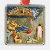 出生誕生のイエス メタルオーナメント (正面)