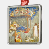 出生誕生のイエス メタルオーナメント (左)