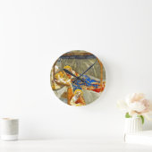 出生誕生のイエス ラウンド壁時計 (ホーム)