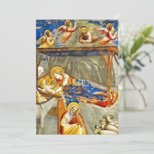 出生誕生のイエス 案内状 (スタンド正面)