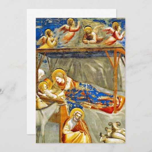 出生誕生のイエス 案内状 (正面/裏面)