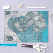 出生賛美ヴァージンメアリーベビーイエス 薄葉紙 (クラフト)