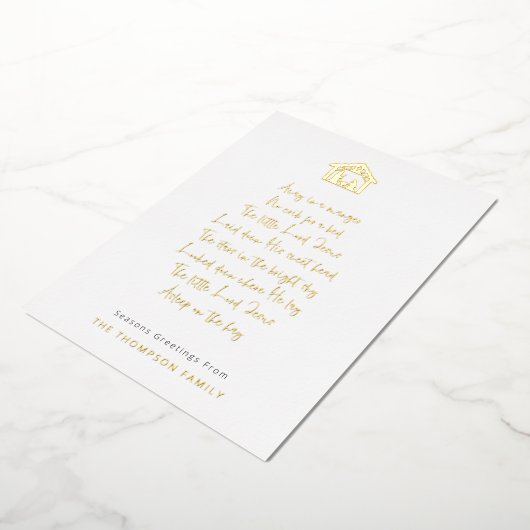 出生遠くにの歌詞の名実在前 箔シーズンカード (回転した状態)