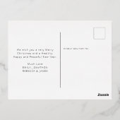 出生遠くにの歌詞の名実在前 箔シーズンポストカード (裏面)