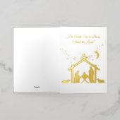 出生金箔 箔シーズンカード (外側レイダウン)