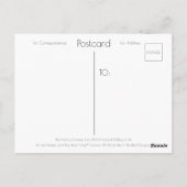 出生1523 | ブルービーチソング™はがき ポストカード (裏面)