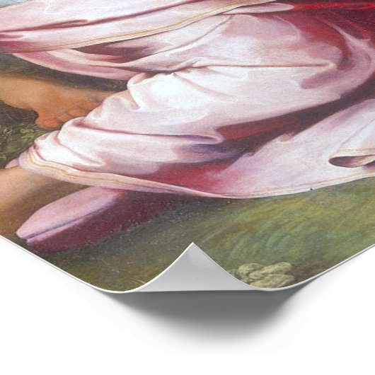 出生1534 (パネル上の油) ポスター (角)