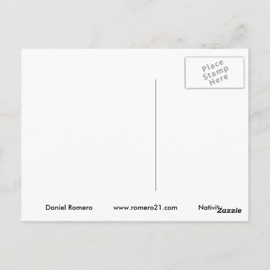 出生1 ポストカード (裏面)