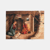 出生 – アガビティ フリースブランケット (正面(横))